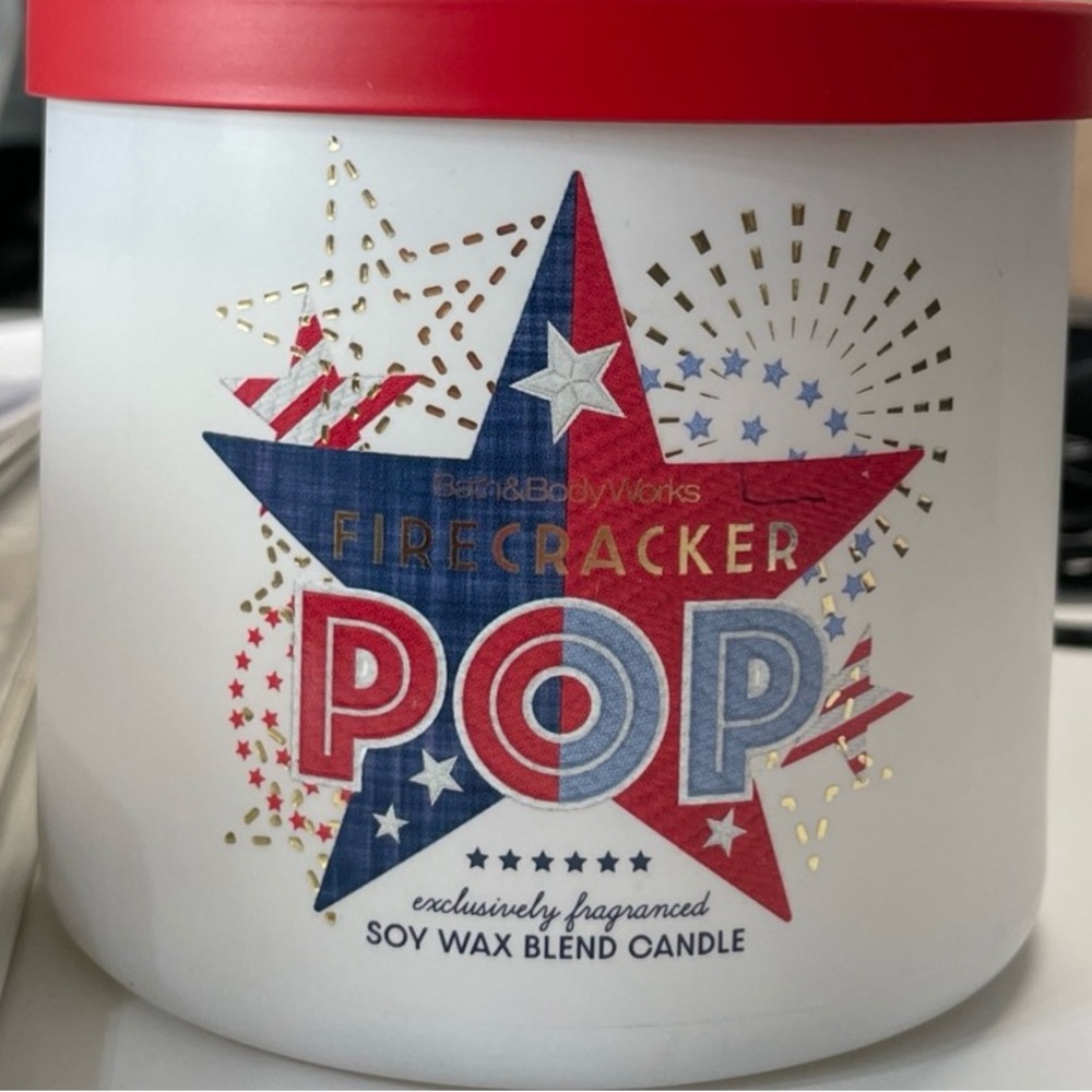 Bath & Body Works Firecracker Pop Scented Candle